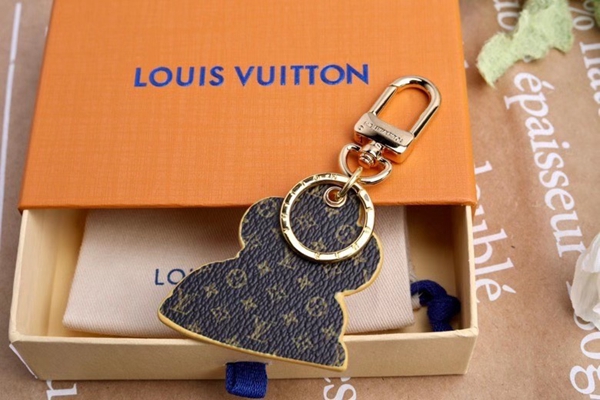 ブランドキーホルダー角部分ディテール